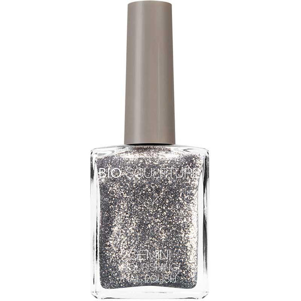 Silver nail polish