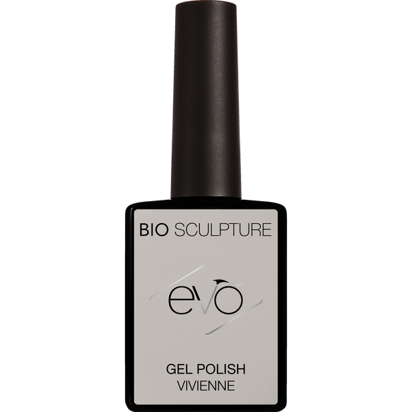 Soft grey nail gel bottle