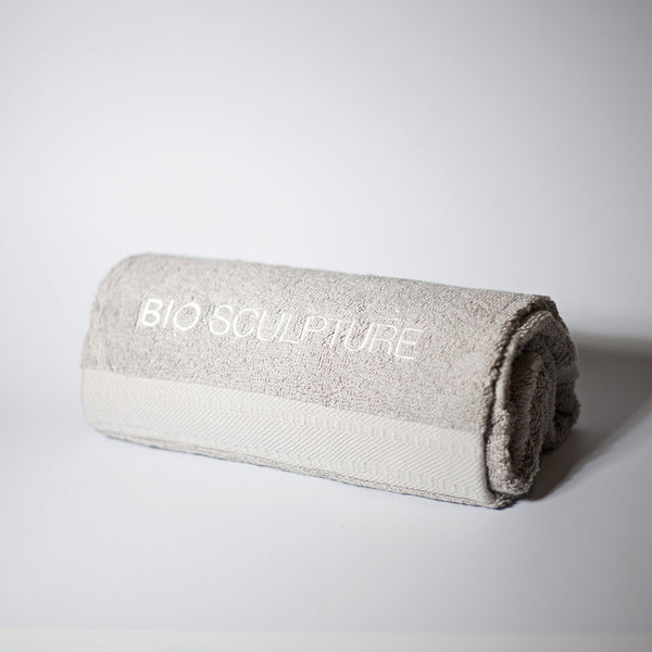 Bio sculpture towel grey