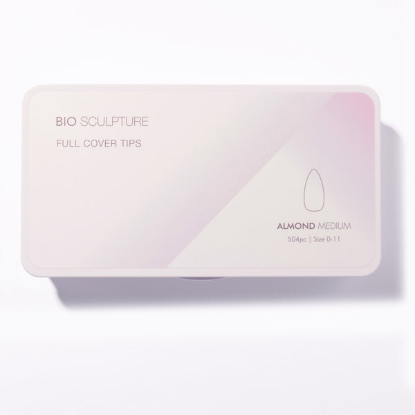 Full Cover Nail Tips - Almond Medium (504 pieces) - Tip Box