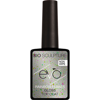 Rainbow gel top coat