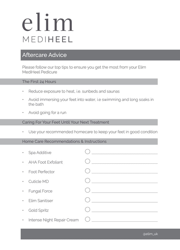 Elim Aftercare Pads