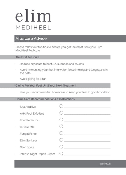Elim Aftercare Pads