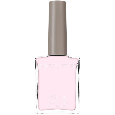 Pale pink nail polish