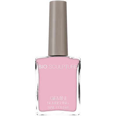 Sheer pink nail polish