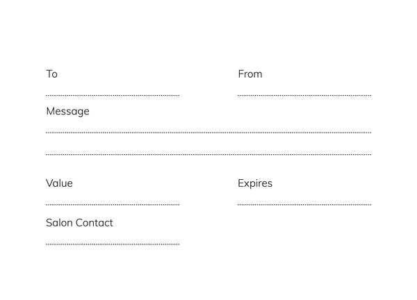 Elim Gift Vouchers x 10
