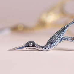 Scissor Silver Stork curved blade