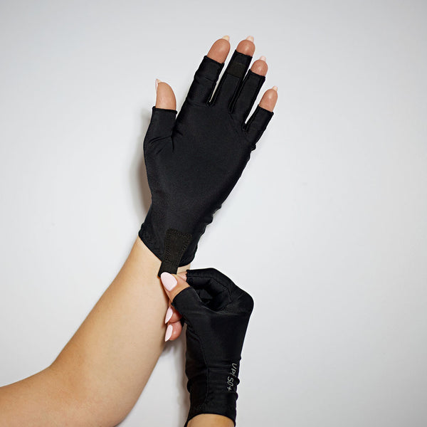 Manisafe UV Protection Gloves (Black)