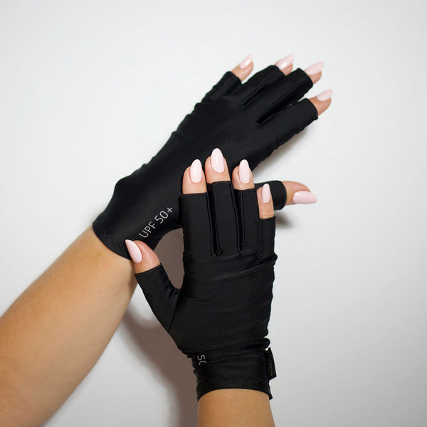 Manisafe UV Protection Gloves (Black)