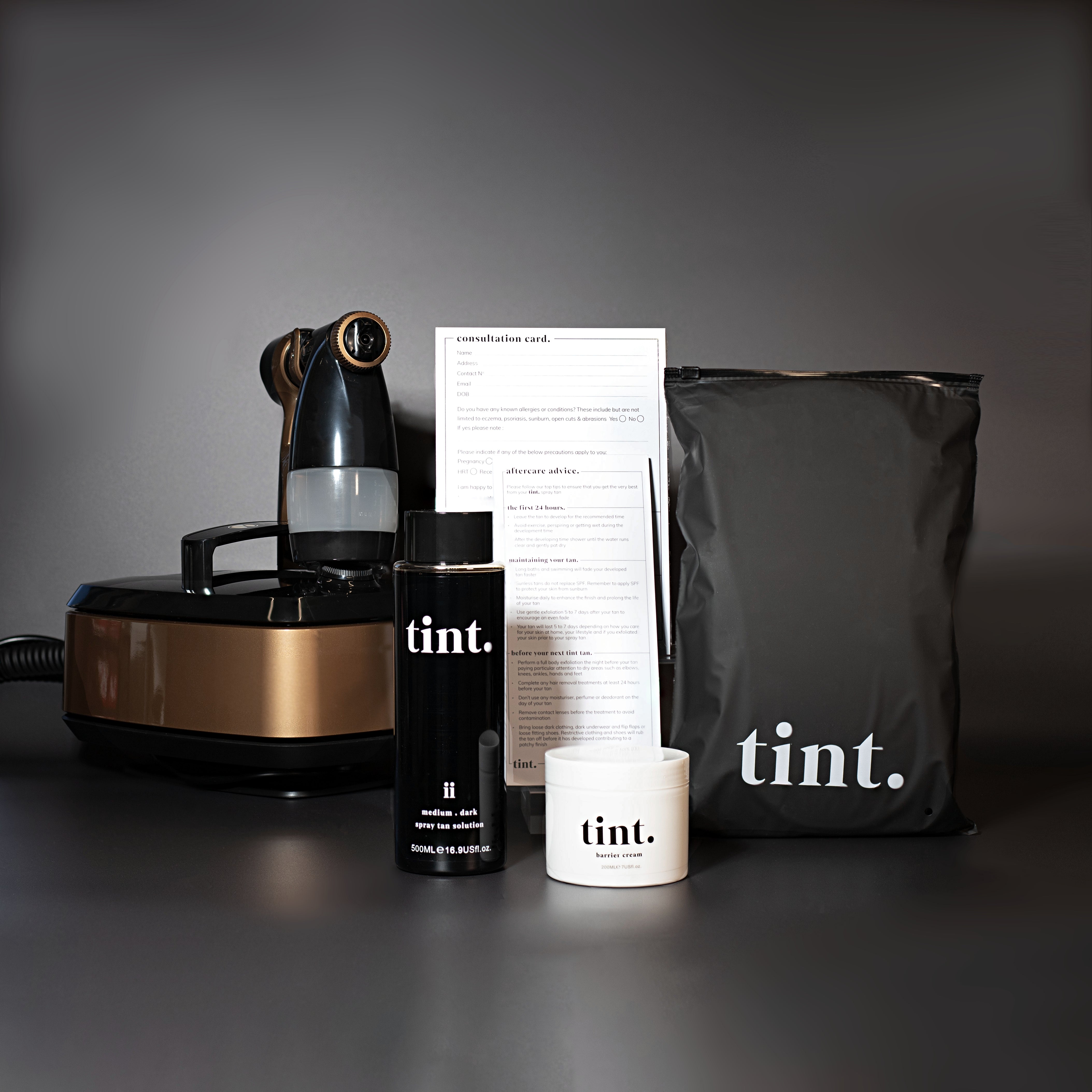 tint. Spray Tan Kit With One Day Training RENEW Beauty