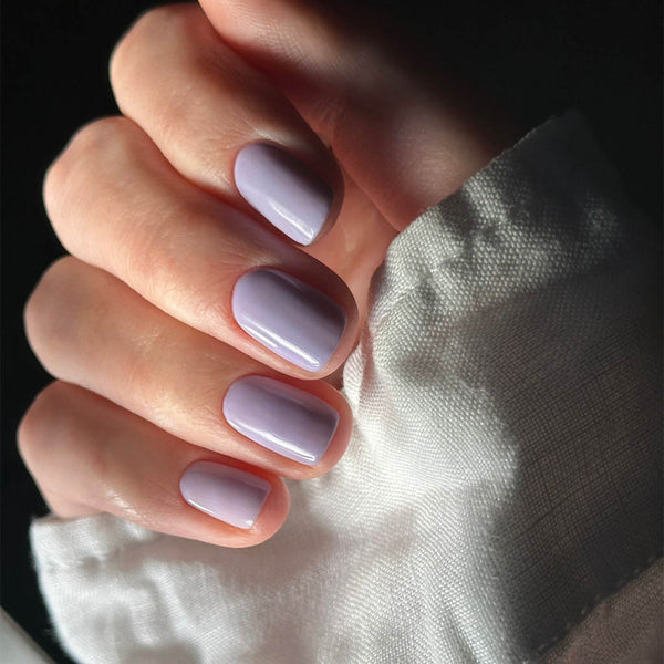 Lavender nail gel