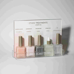 Ethos Retail Display with 10 Treatment Bottles
