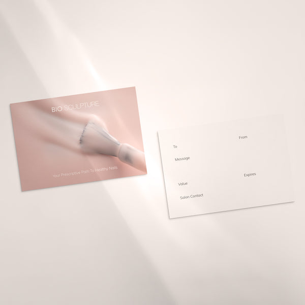 Bio Sculpture Gift Vouchers x 10