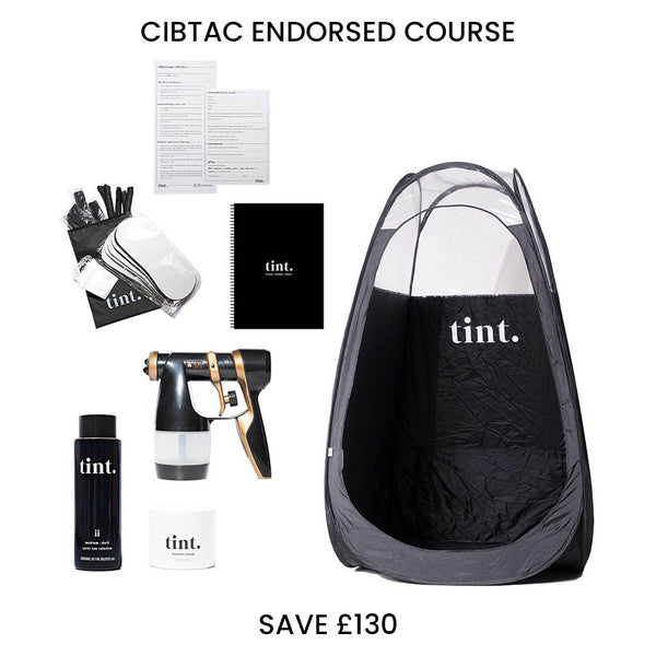 tint. Spray Tan Kit With Online Training