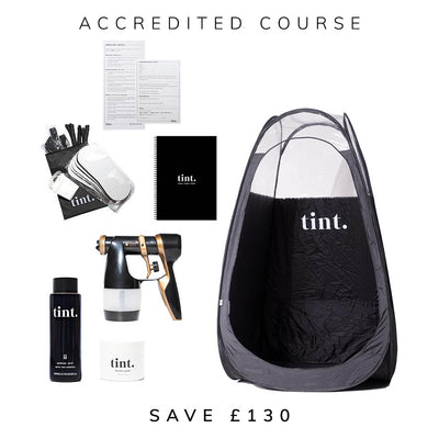tint. Spray Tan Kit With Online Training