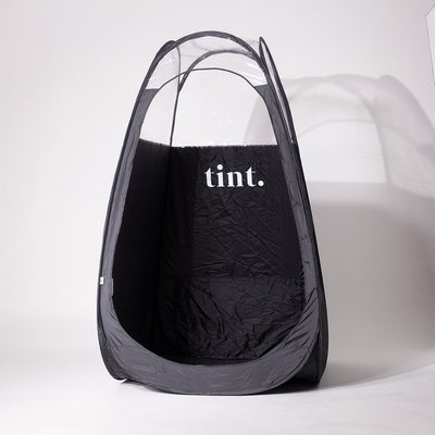 tint. tent (cubicle)