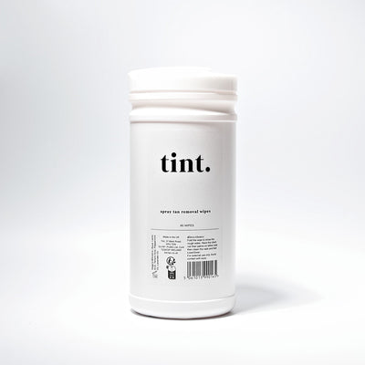 tint. exfoliating wipes