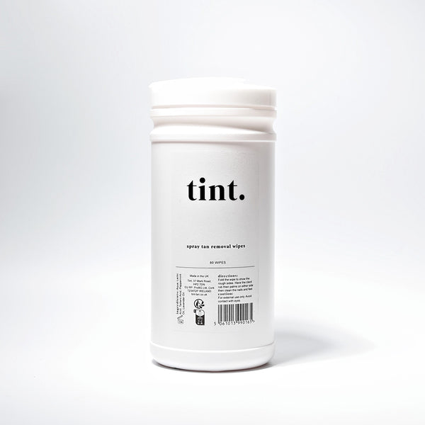 tint. exfoliating wipes