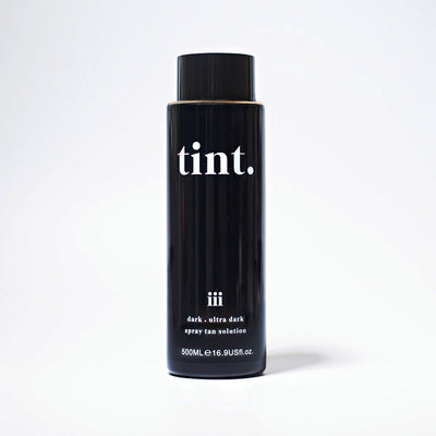 tint. dark . ultra dark - iii - spray tan solution