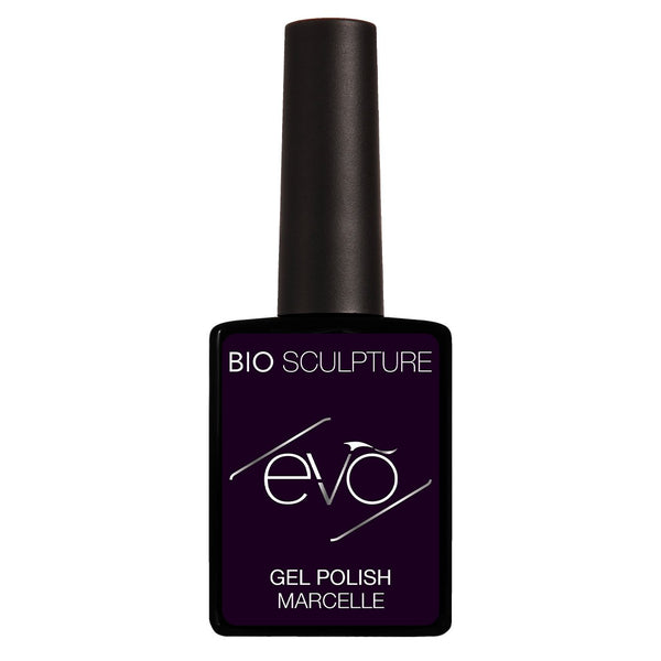 Dark purple nail gel