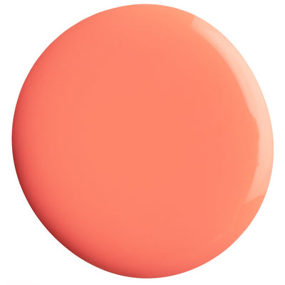 Bright coral nail gel