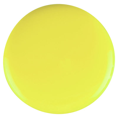 Neon yellow nail gel