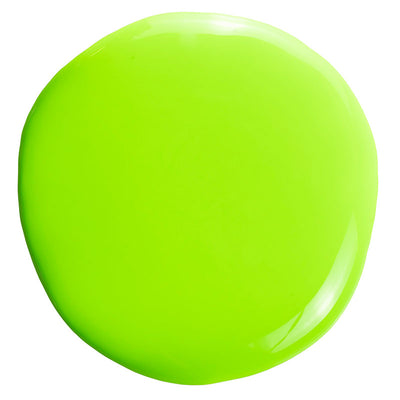 Neon green nail gel