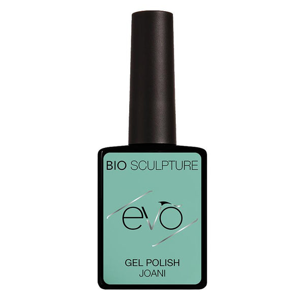A tropical turquoise nail gel