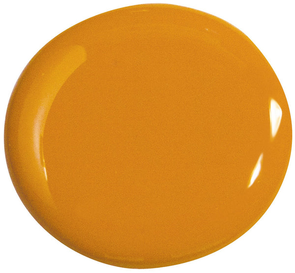 Mustard yellow nail gel