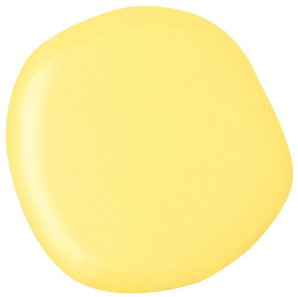 Pastel yellow nail gel
