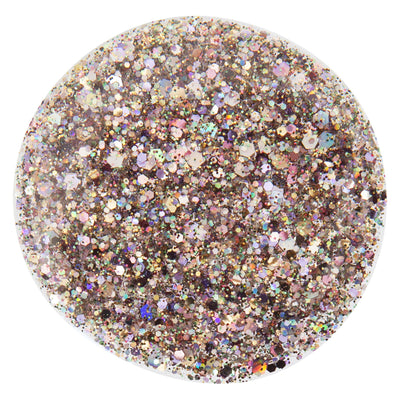 Glitter nail gel