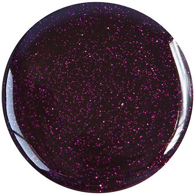 Purple glitter nail gel