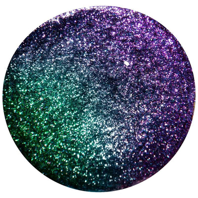 Dark green glitter gel