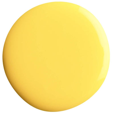 Bright yellow nail gel