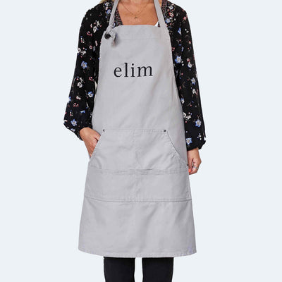 Elim Grey Apron