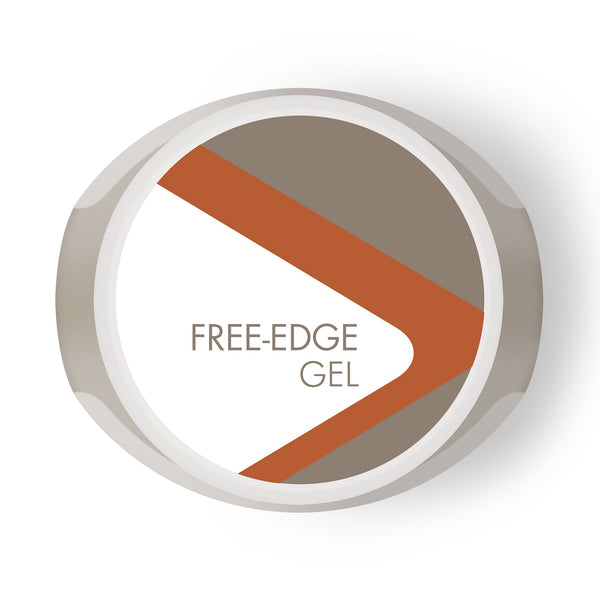 Free edge nail gel