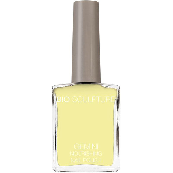 Pastel yellow nail polish