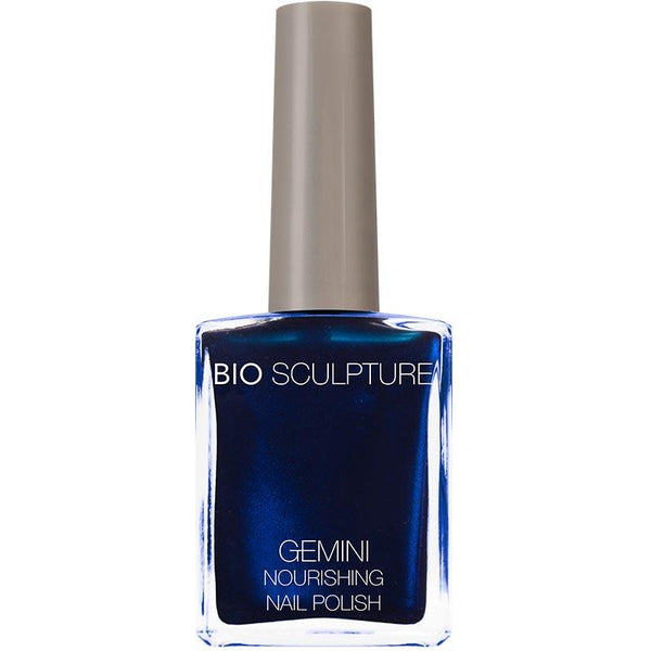 Sapphire blue nail polish