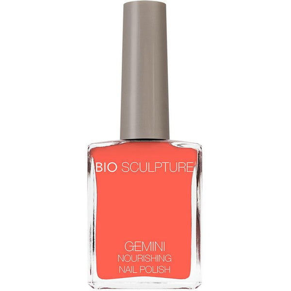 Orange coral nail polish