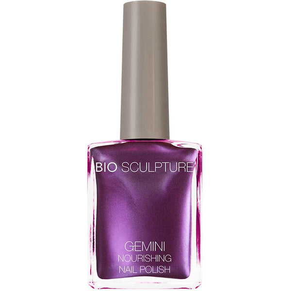 Pearlescent purple nail polish