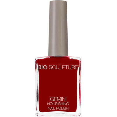 Cherry red nail polish