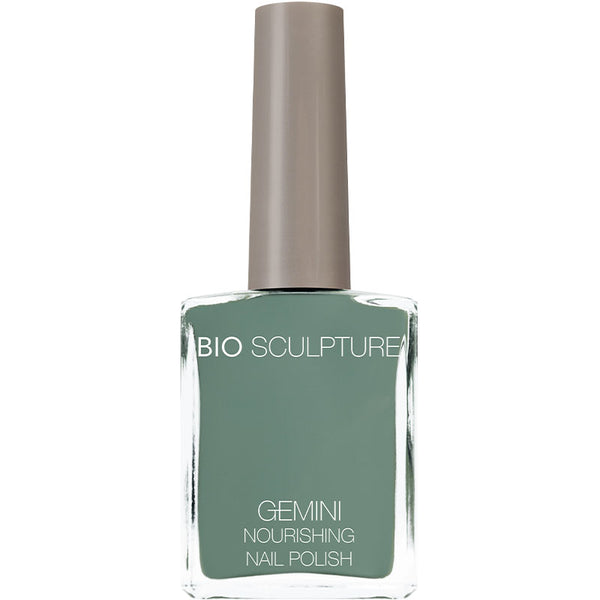 Olive green nail polish