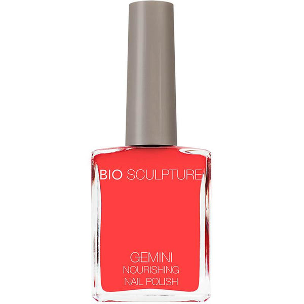 Orange nail polish