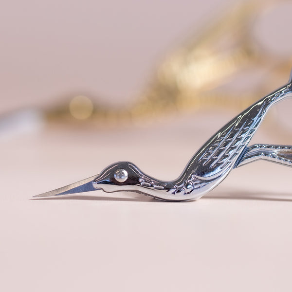 Scissor Silver Stork curved blade