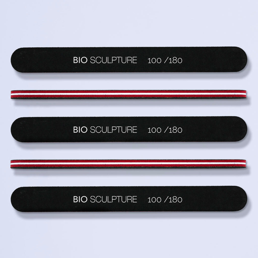 Power File - 100 / 180 Grit (Pack of 5) - RE:NEW Beauty