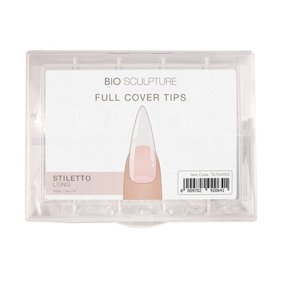 Full Cover Nail Tips - Stiletto Long (360 pieces) - Tip Box