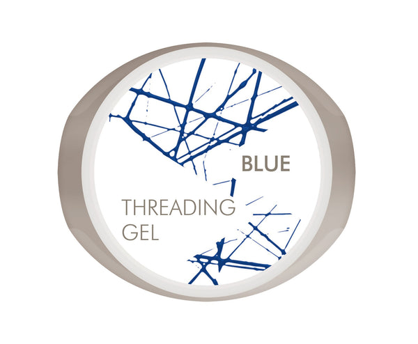 Blue threading gel