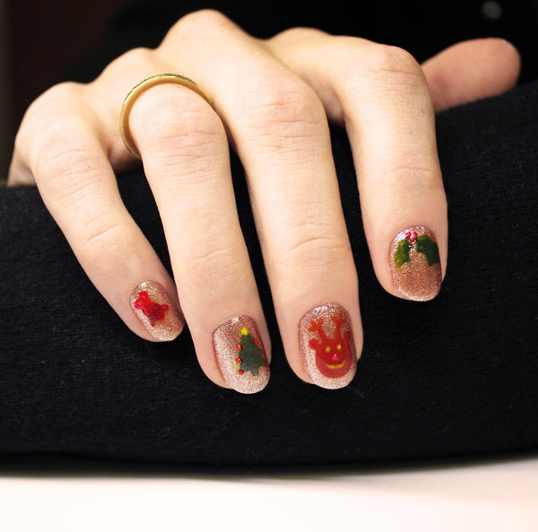 Christmas nail art